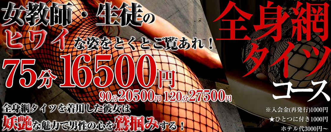 悩殺！セクシー全身網タイツコース